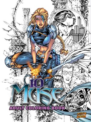 cover image of 10th Muse Adult Coloring Book, Volume 1